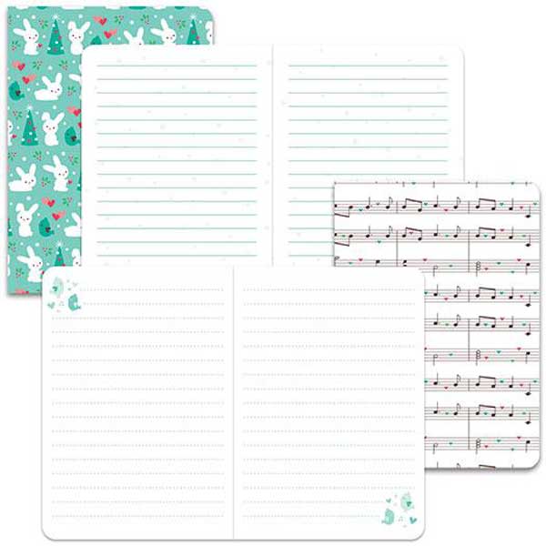 Lawn Fawn Snow Day Remix Mini Notebooks