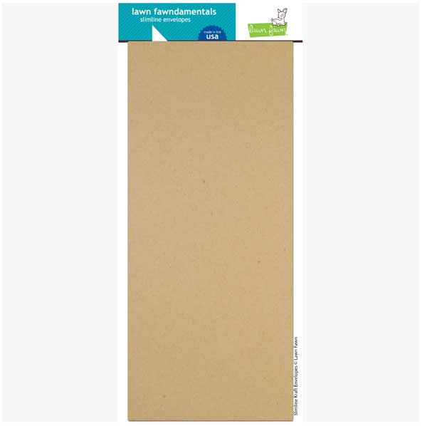 Lawn Fawn Slimline Kraft Envelopes