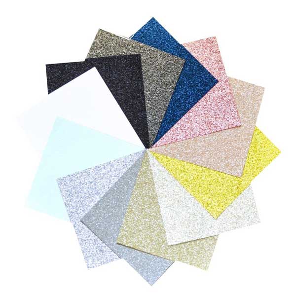 Memory Box Glitter Paper Pad 6&quot;x6&quot; - Majestic Hues