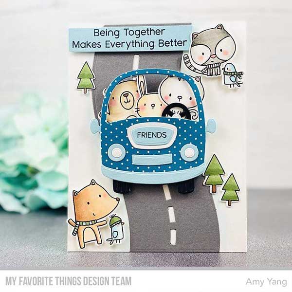 My Favorite Things Road Trippin&#039; Paper Pad - 6&quot; x 6&quot;