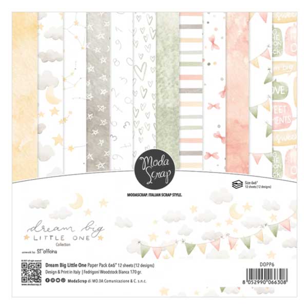 Moda Scrap Dream Big, Little One Paper Pack