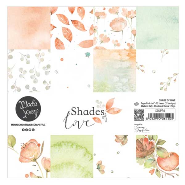 Moda Scrap Shades of Love Paper Pack