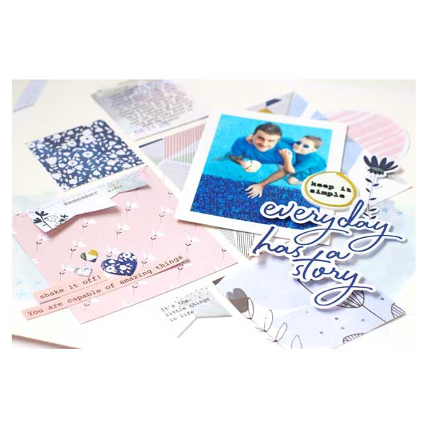 Pinkfresh Studio Indigo Hills 2  Paper Collection