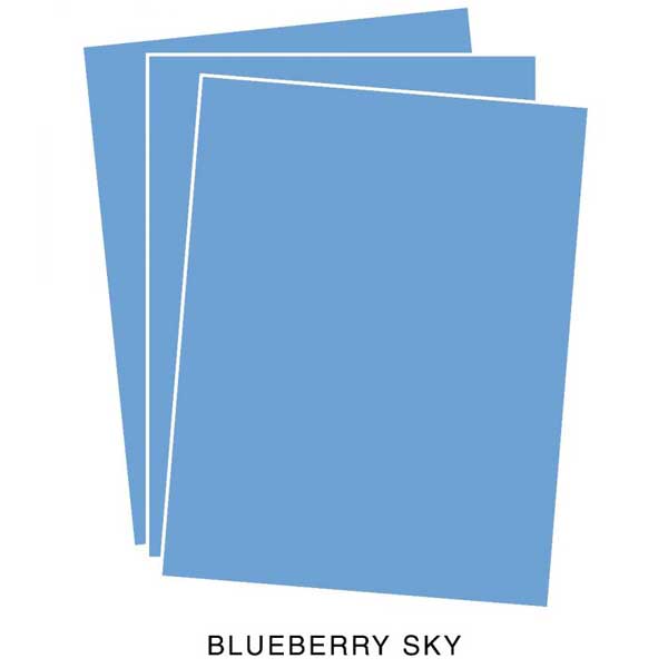 Papertrey Ink Blueberry Sky Cardstock