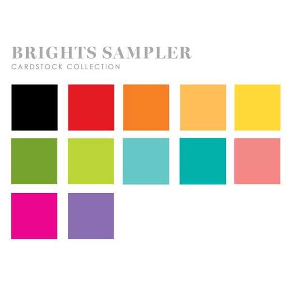 Papertrey Ink Perfect Match Brights Cardstock Sampler (24 sheets)