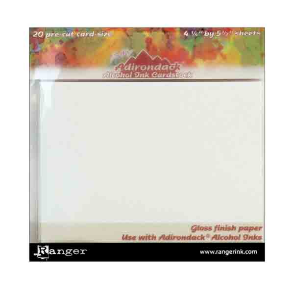 Adirondack Alcohol Ink Cardstock By Tim Holtz 20/Pkg