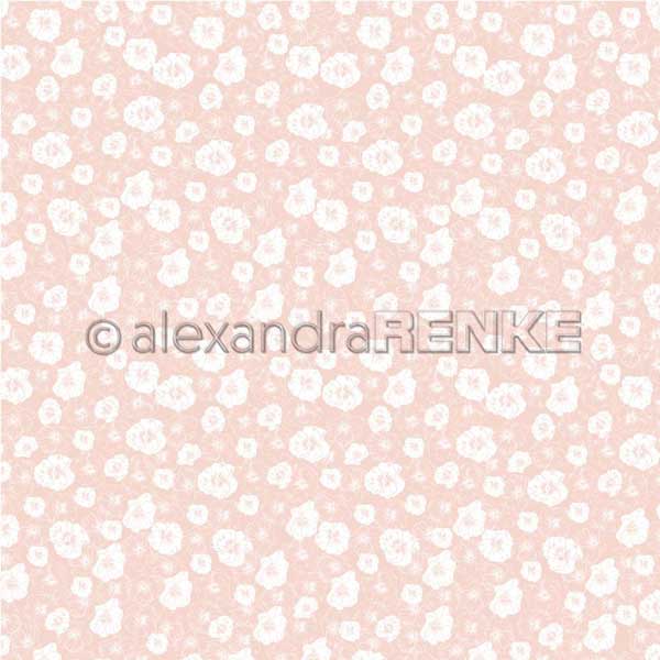 Alexandra Renke Calm Spring Design Paper - Spring Flower Background Pink