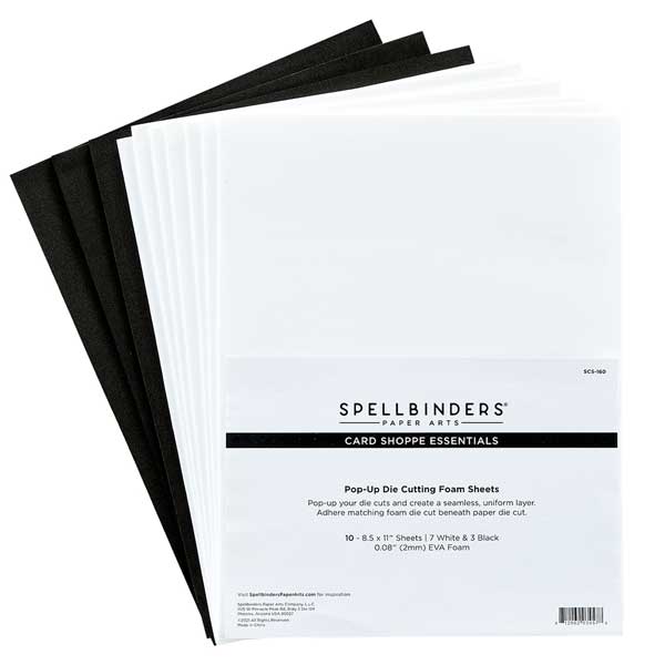 Spellbinders Pop-Up Die Cutting Foam Sheets