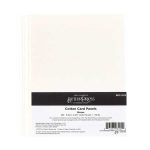 Spellbinders Bisque BetterPress A2 Cotton Card Panels – 25 PACK