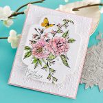 Spellbinders Porcelain Betterpress A7 Cotton Card Panels