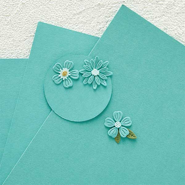 Spellbinders Teal Topaz Essentials Cardstock