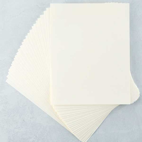 Spellbinders Cream Cardstock 8 1/2&quot; X 11 -  25  pack