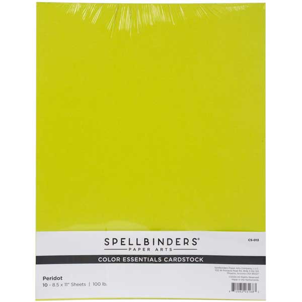 Spellbinders Peridot Essentials Cardstock