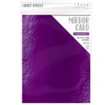 Tonic Studios Craft Perfect Mirror Card High Gloss – Electric Purple