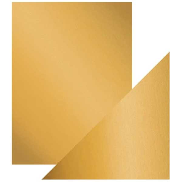 Tonic Studios Craft Perfect Mirror Card - Satin Honey Gold