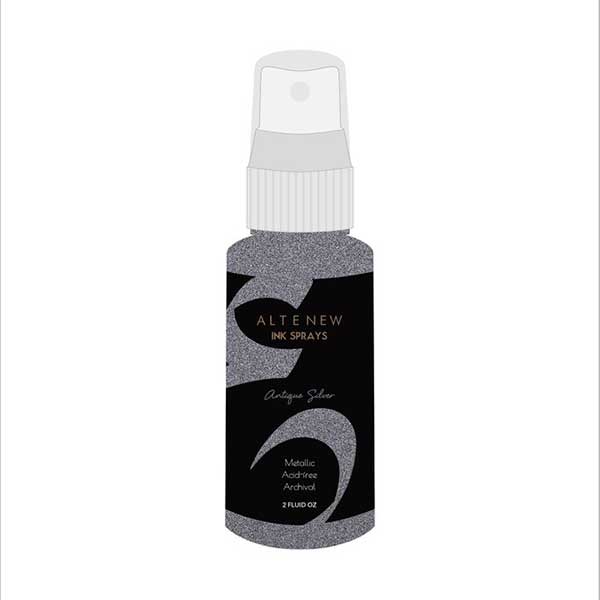 Altenew Metallic Ink Spray - Antique Silver