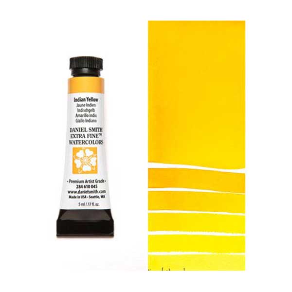 Daniel Smith 5ml Extra Fine Watercolor – Indian Yellow