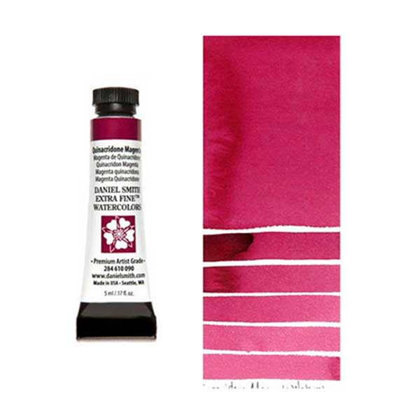 Daniel Smith 5ml Extra Fine Watercolor - Quinacridone Magenta