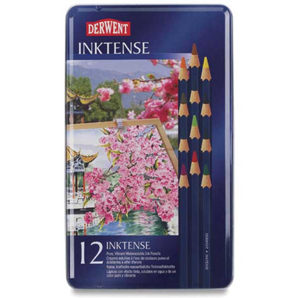 Derwent Inktense Pencils - 12 count