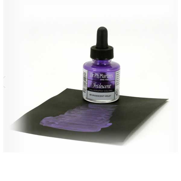 Dr. Ph. Martin&#039;s Iridescent Calligraphy Color - Iridescent Violet