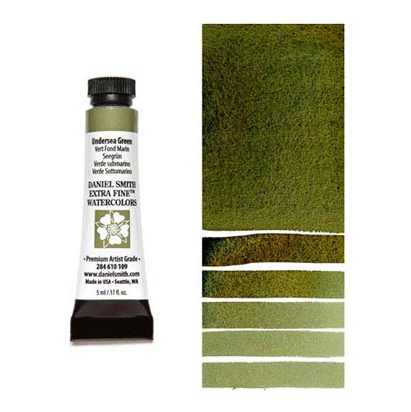 Daniel Smith 5ml Extra Fine Watercolor – Undersea Green