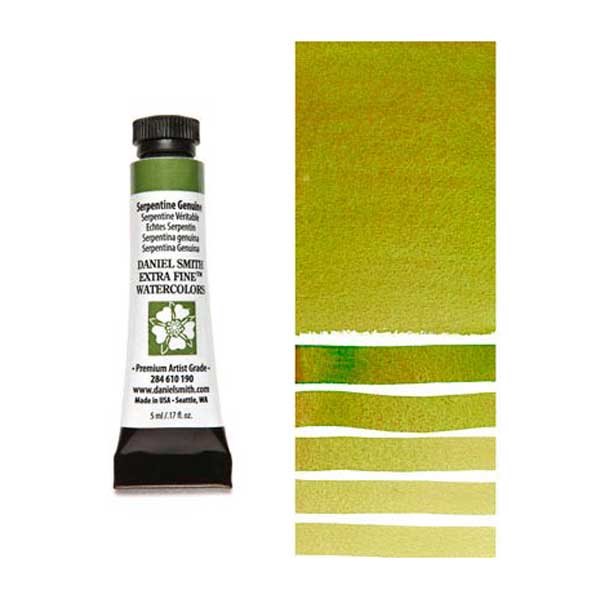 Daniel Smith 5ml Extra Fine Watercolor - Serpentine Geniune