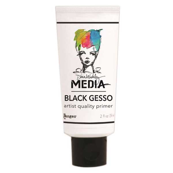 Dina Wakley Media Gesso - Black