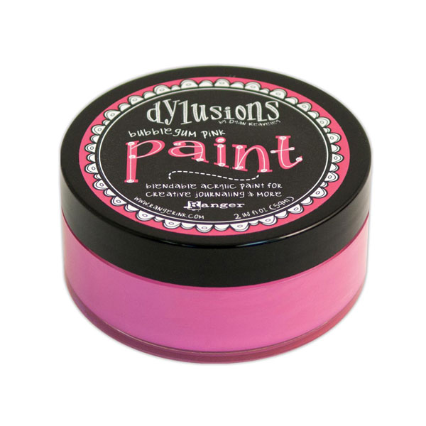 Dylusions Blendable Acrylic Paint - Bubblegum Pink