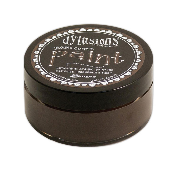 Dylusions Blendable Acrylic Paint - Ground Coffee