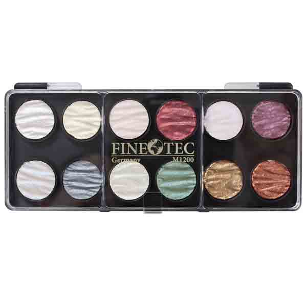 Finetec Artist Mica Watercolor Paint - Pearl Colors