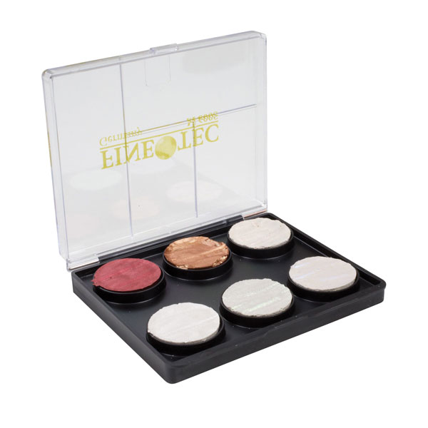 Finetec Artist Mica Watercolor Set - 6 Pearl Colors