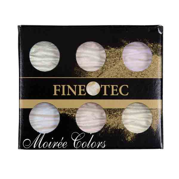 Finetec Artist Mica Watercolor Paint Iridescent - Moiree Colors