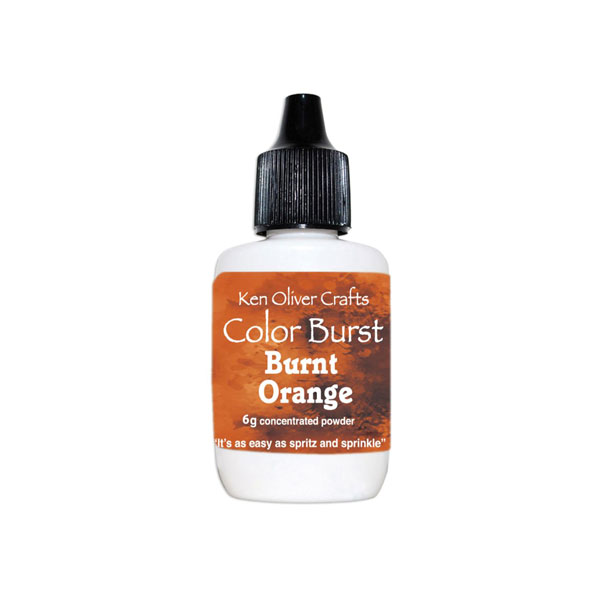 Ken Oliver Color Burst Watercolor Powder – Burnt Orange