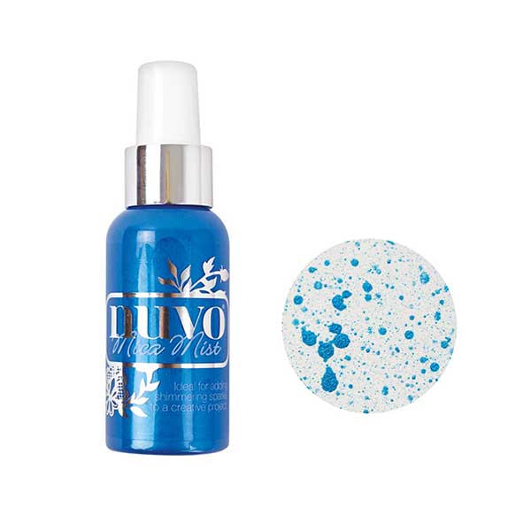 Nuvo Mica Mist - Nebula Blue