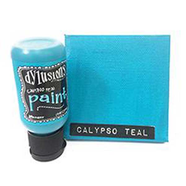 Dylusions Blendable Acrylic Paint - Calypso Teal