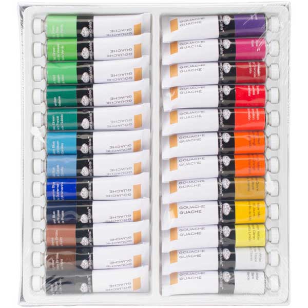 Royal &amp; Langnickel Gouache Acrylic Paints - 24 colors