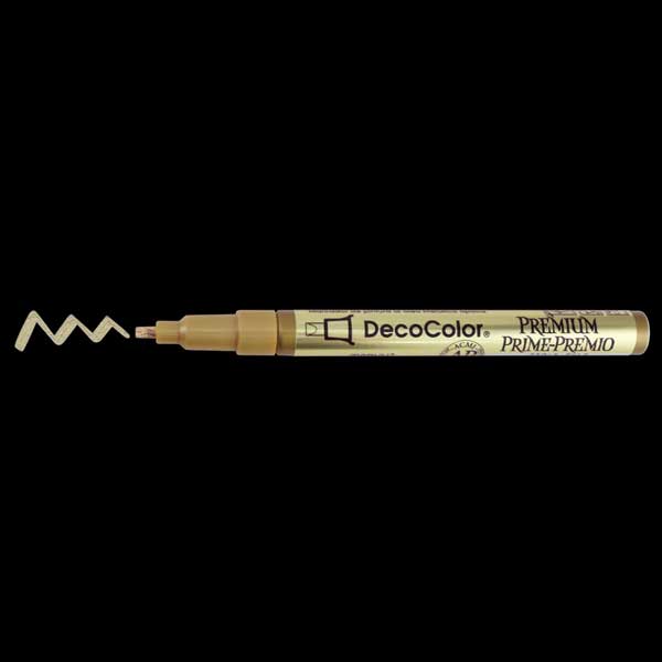 Marvy Uchida DecoColor Premium Metallic Marker - Gold