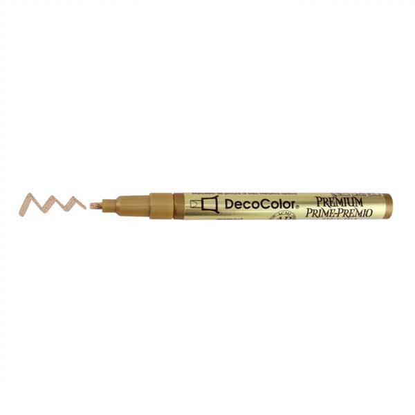 Marvy Uchida DecoColor Premium Metallic Marker - Gold