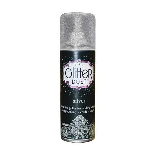 Thermoweb Glitter Dust Aerosol Spray – Silver