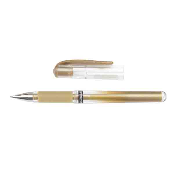 Uni-Ball Impact Bold Point Gel Pen - Gold