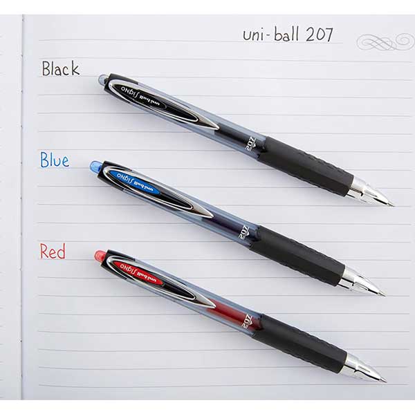 Uni-Ball Signo 207 Gel Pen - Red