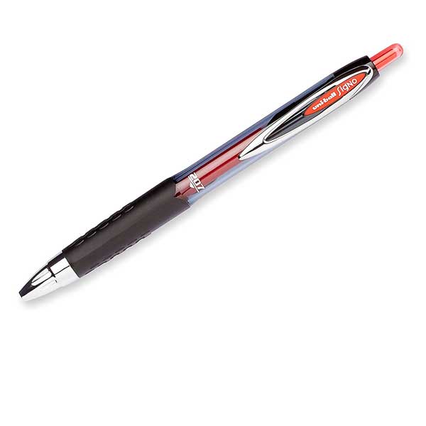 Uni-Ball Signo 207 Gel Pen - Red