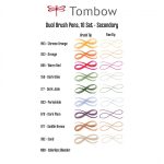 Tombow Dual Brush Pen Set – Secondary