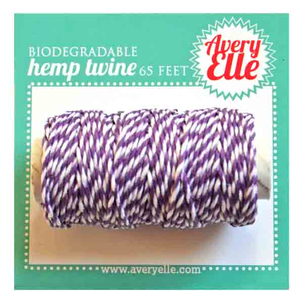 Avery Elle Hemp Twine - Sugar Plum