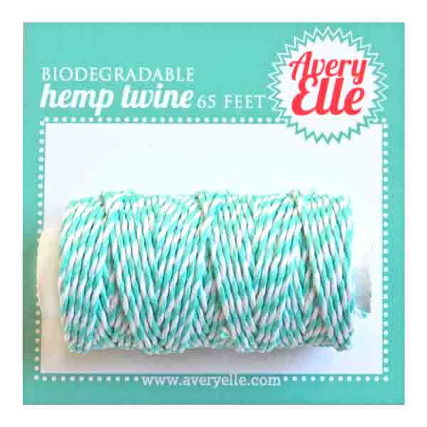 Avery Elle Hemp Twine - Aquamarine