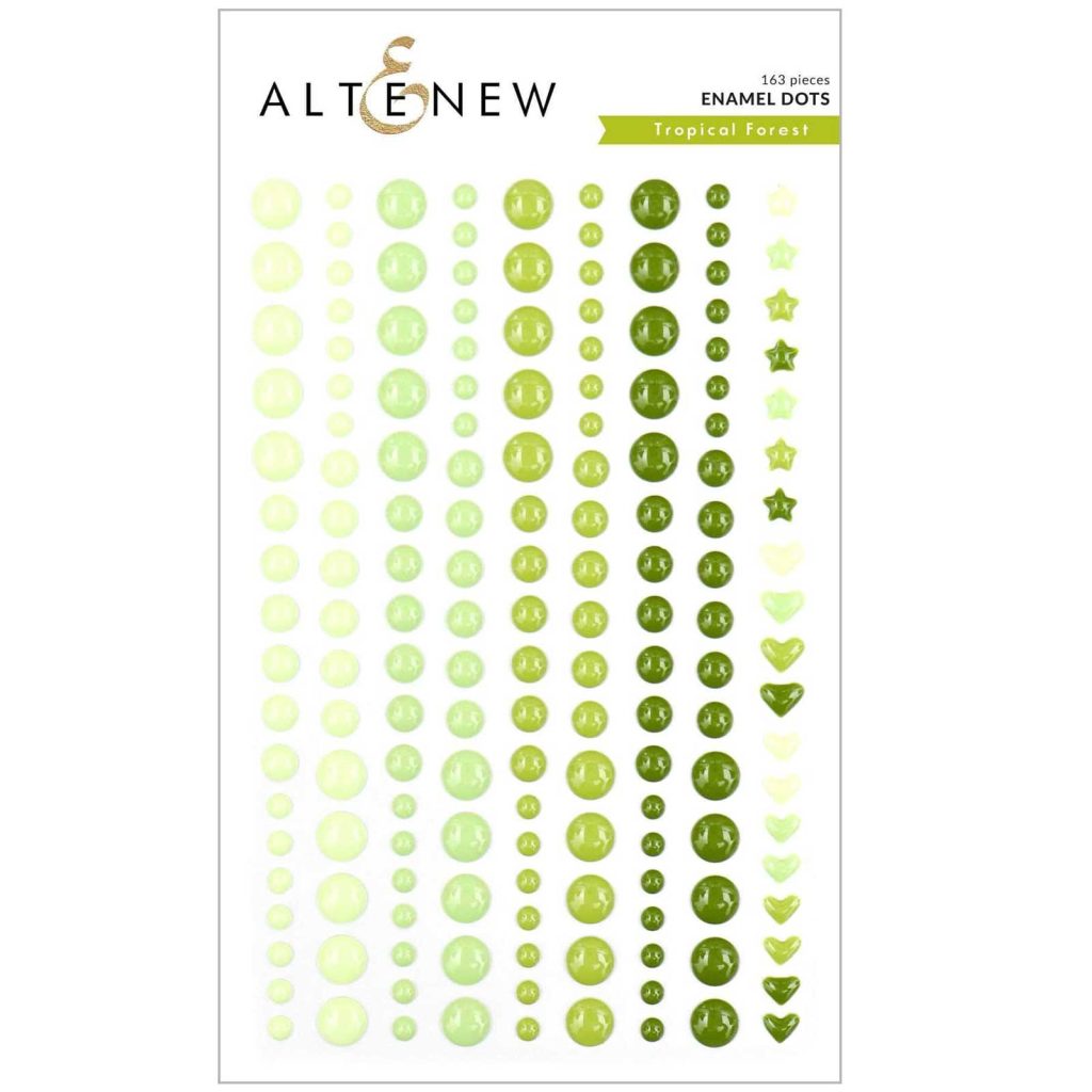 Altenew Tropical Forest Enamel Dots