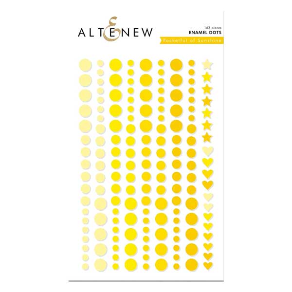 Altenew Pocketful of Sunshine Enamel Dots