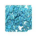 John Bead Round Sequins – Peacock Blue