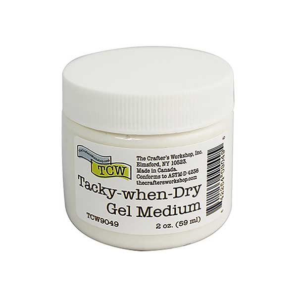 Crafter&#039;s Workshop Tacky-When-Dry Gel Medium