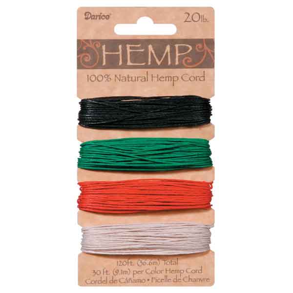 Darice Hemp Cord - Primary